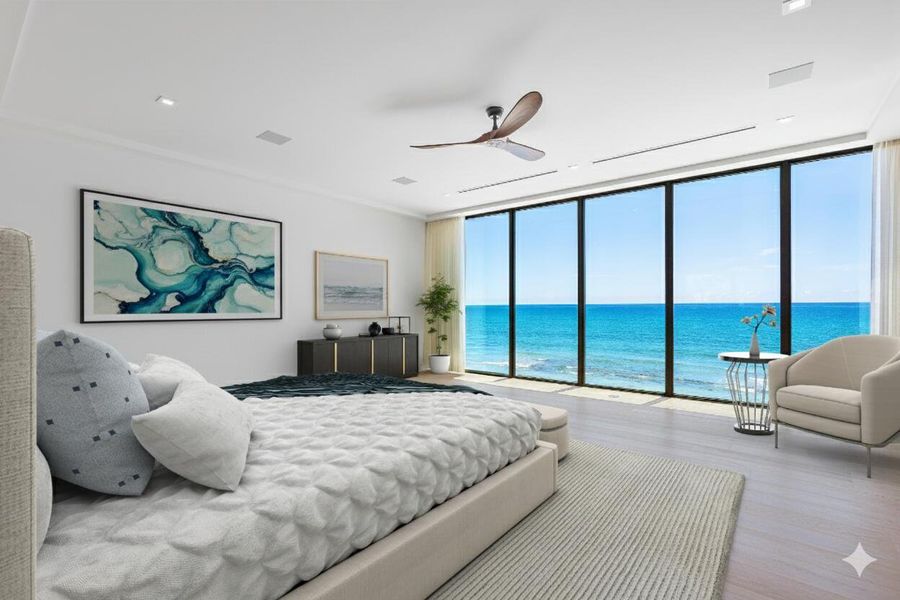 Furnished interior view inside a new home in , Manalapan (Image 15).