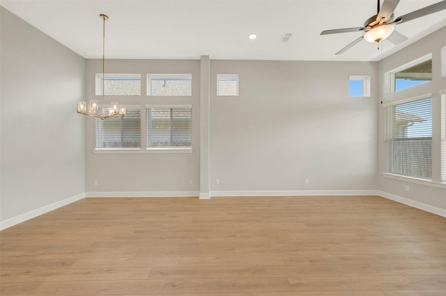 Spacious, unfurnished interior of a new home in Harvest Green - Reserve Collection, Richmond (Image 19).