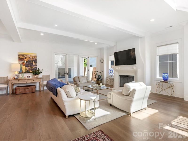 Furnished interior view inside a new home in , Charlotte (Image 6).