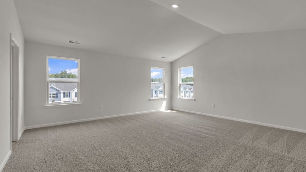 Spacious, unfurnished interior of a new home in Anderson Farm, Wendell (Image 13). Spacious, unfurnished interior of a new home in Anderson Farm, Wendell (Image 13).