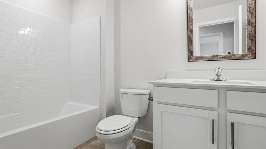 Furnished interior view inside a new home in Ken's Crossing, Moore (Image 9).
