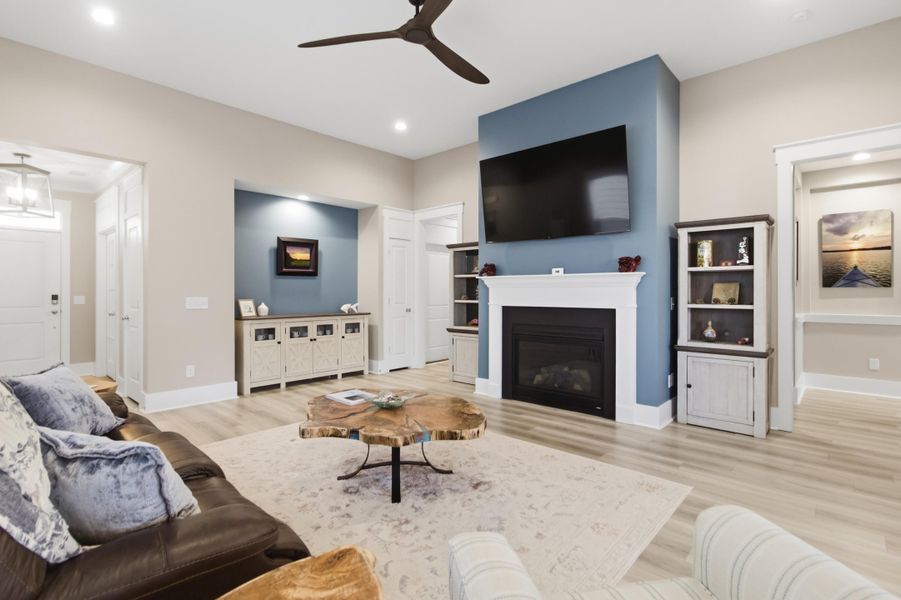Furnished interior view inside a new home in Cresswind Charleston, Summerville (Image 8).