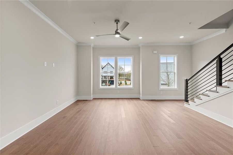 Spacious, unfurnished interior of a new home in , Alpharetta (Image 47).