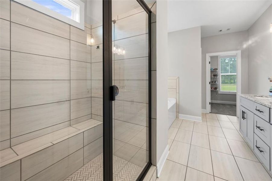 Furnished interior view inside a new home in , Douglasville (Image 12).