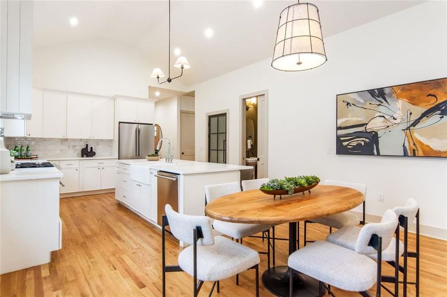 Furnished interior view inside a new home in , Atlanta (Image 14).