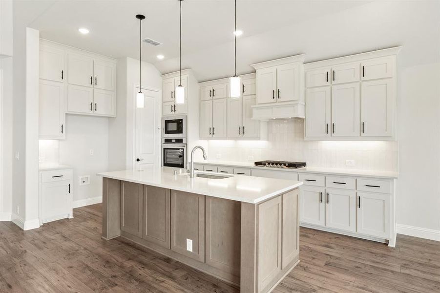 Furnished interior view inside a new home in Mockingbird Heights, Midlothian (Image 14).
