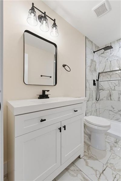 Furnished interior view inside a new home in , Cartersville (Image 12).