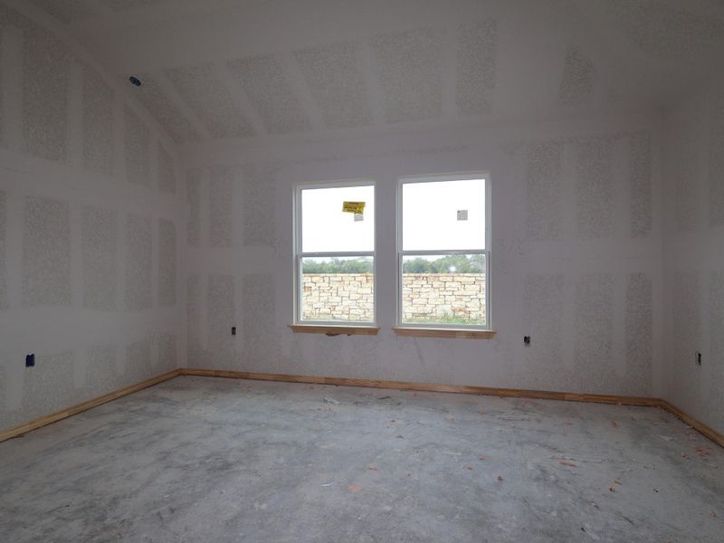 In-progress construction of a new home in Marble Creek Crossing, Austin, TX (Image 5).