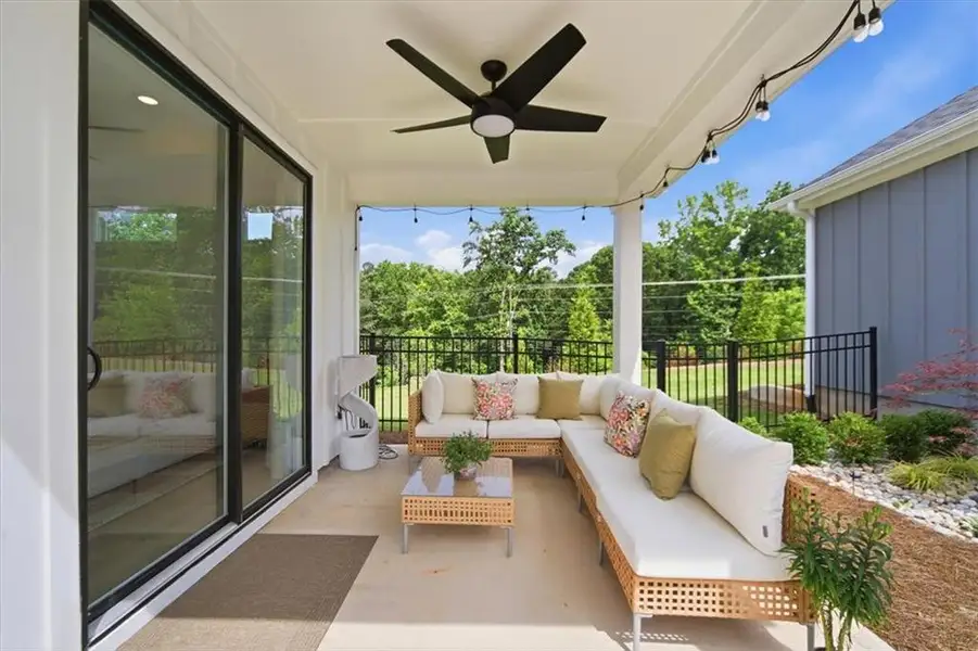 Exterior details and patio area of a home in , Canton (Image 3). Exterior details and patio area of a home in , Canton (Image 3).