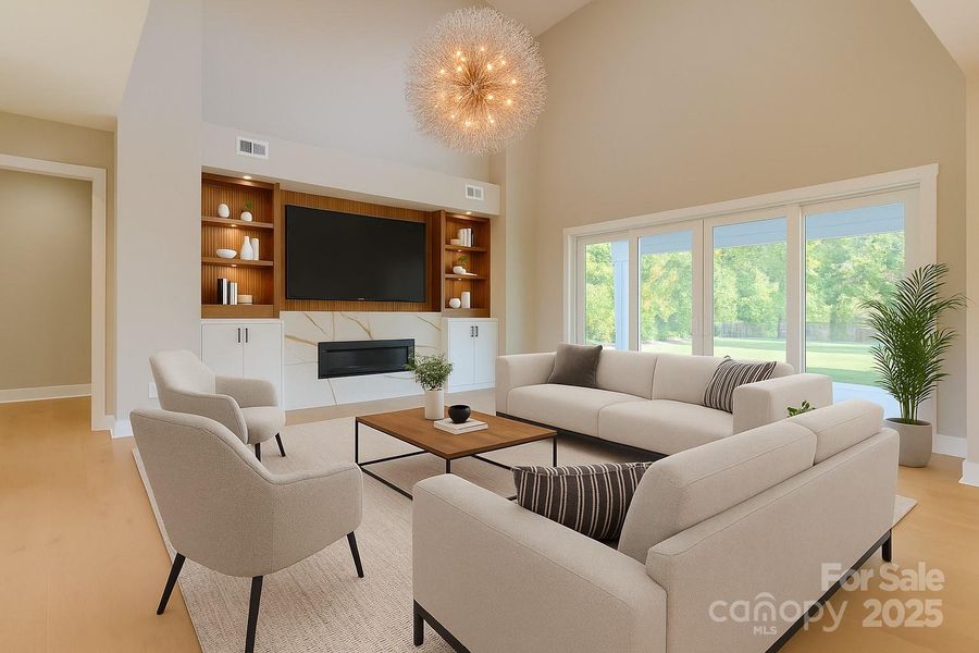 Virtually staged for inspiration. Virtually staged for inspiration.