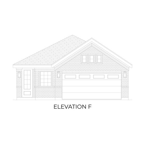 Representative rendering of the exterior for the Grant F by First Texas Homes (Image 9).