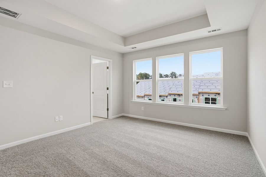 Spacious, unfurnished interior of a new home in Renaissance at White Oak, Garner (Image 26).