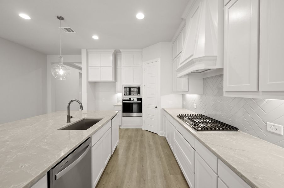 Furnished interior view inside a new home in Bridgewater, Midlothian (Image 17).
