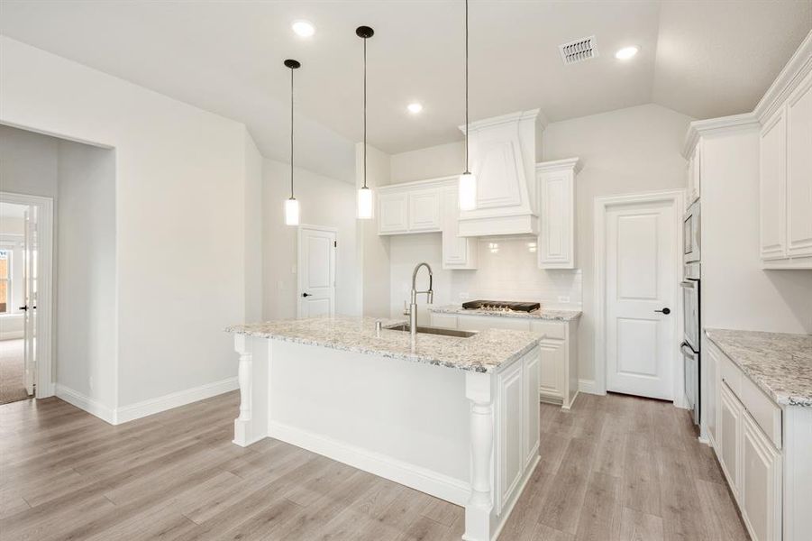Furnished interior view inside a new home in Parks of Aledo, Aledo (Image 10). Furnished interior view inside a new home in Parks of Aledo, Aledo (Image 10).