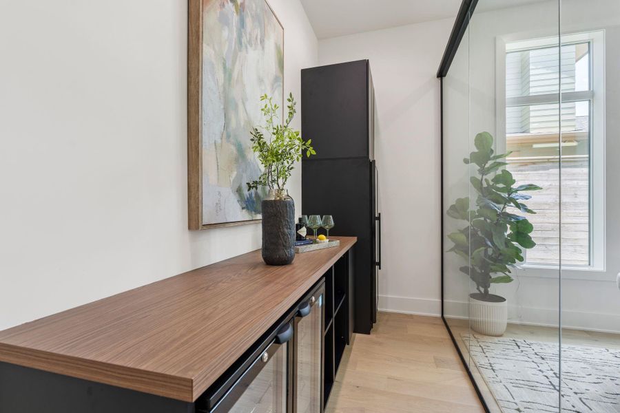 Furnished interior view inside a new home in , Houston (Image 31).