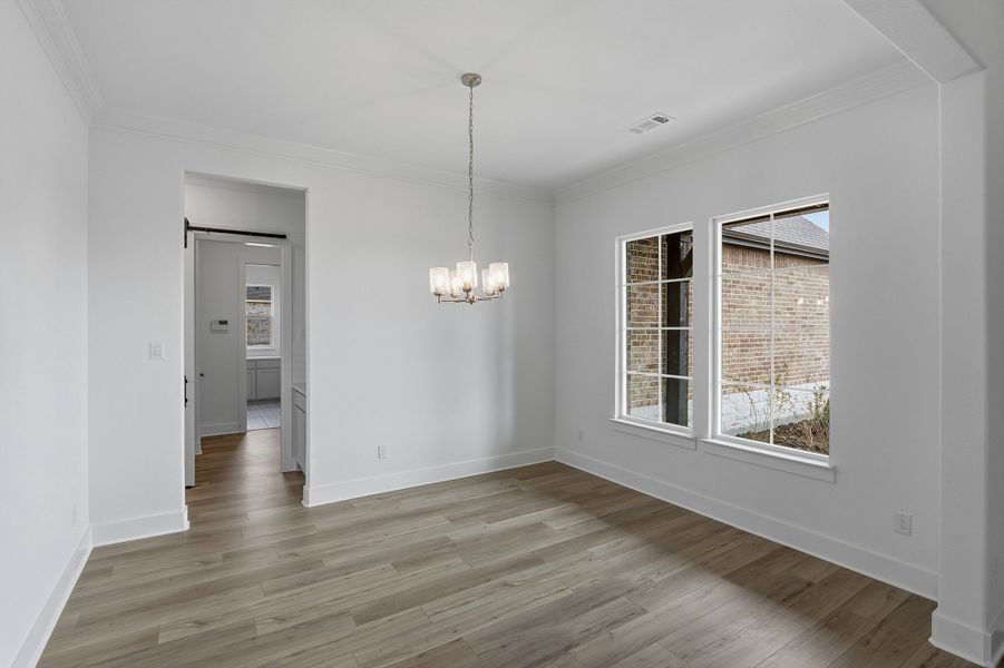 Spacious, unfurnished interior of a new home in Creekview Addition, Van Alstyne (Image 17). Spacious, unfurnished interior of a new home in Creekview Addition, Van Alstyne (Image 17).