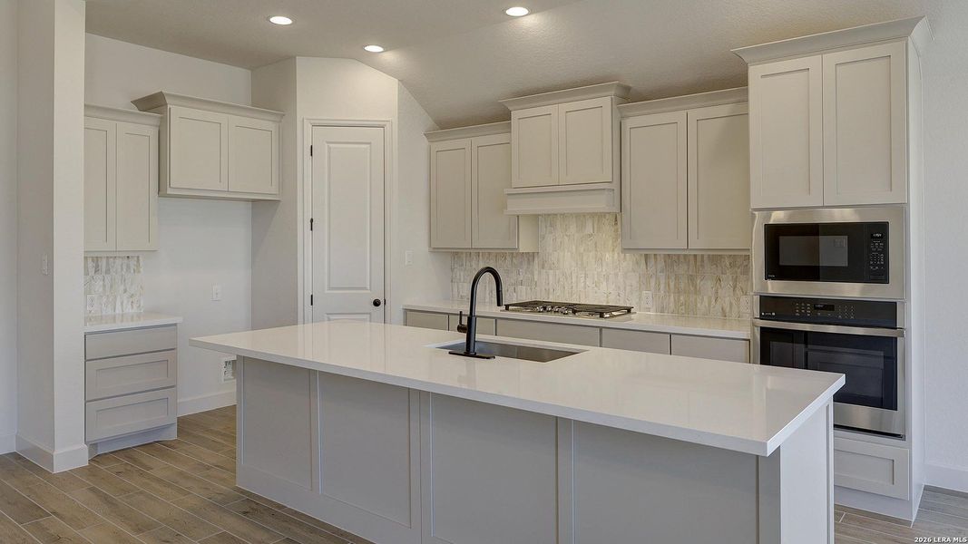 Furnished interior view inside a new home in Arcadia Ridge, San Antonio (Image 15). Furnished interior view inside a new home in Arcadia Ridge, San Antonio (Image 15).