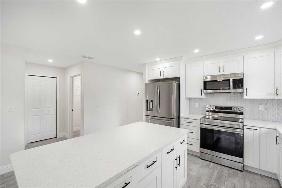 Furnished interior view inside a new home in , Palmetto (Image 7).