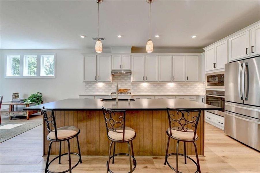 Furnished interior view inside a new home in , Hoschton (Image 18).