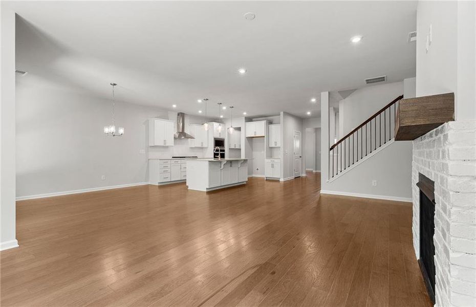 Spacious, unfurnished interior of a new home in Reunion, Flowery Branch (Image 32).