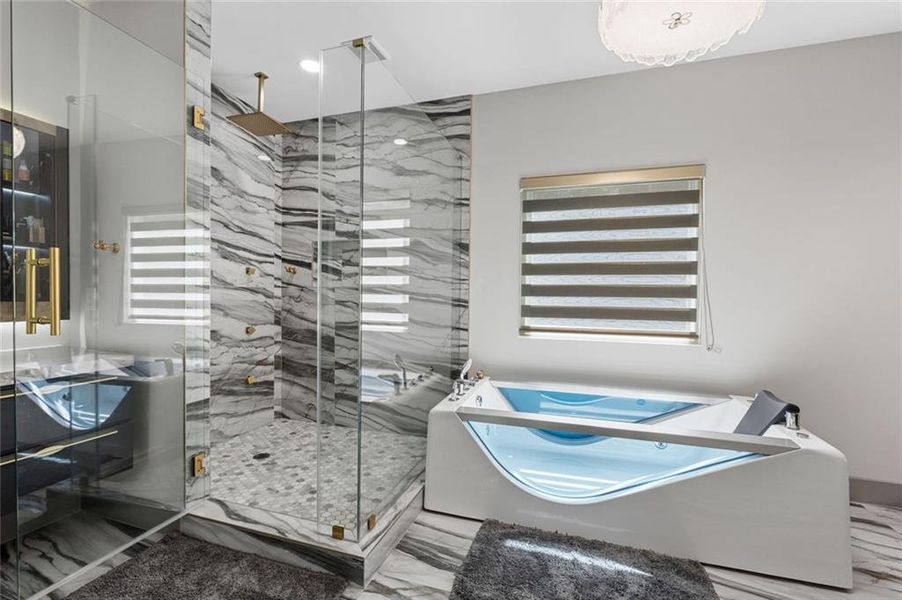 Furnished interior view inside a new home in , Stone Mountain (Image 9).