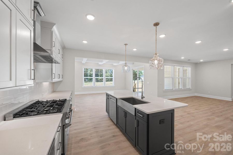 Furnished interior view inside a new home in , Gastonia (Image 17).