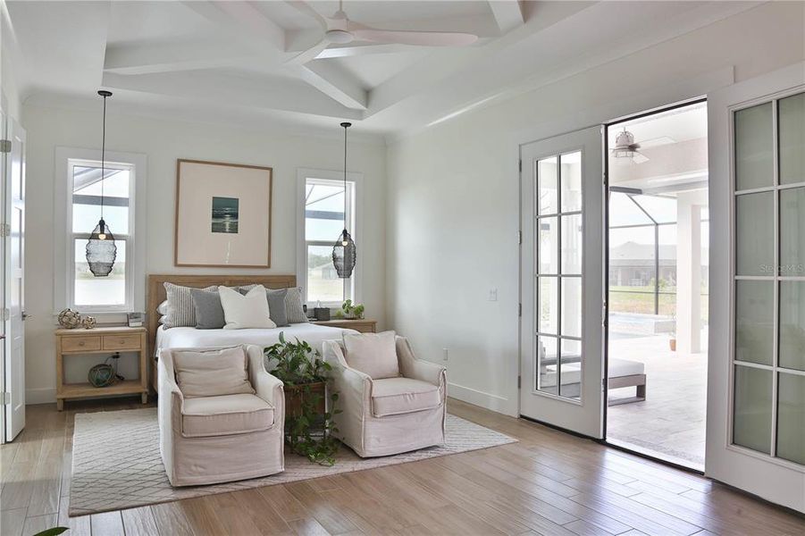 Furnished interior view inside a new home in , Sarasota (Image 12).
