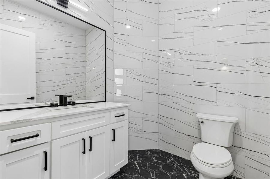 Furnished interior view inside a new home in , Argyle (Image 15).