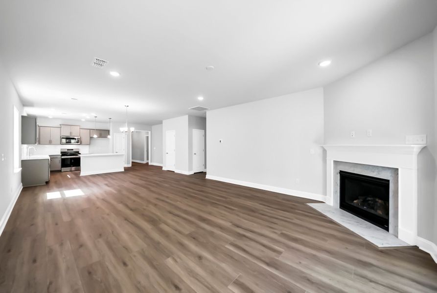 Spacious, unfurnished interior of a new home in Monroe Preserve, Chapin (Image 36). Spacious, unfurnished interior of a new home in Monroe Preserve, Chapin (Image 36).