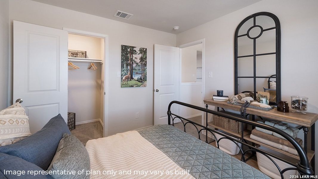 Furnished interior view inside a new home in Stonehill, San Antonio (Image 26).