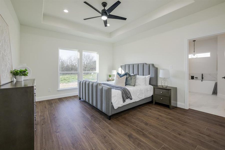 Furnished interior view inside a new home in , Farmersville (Image 16).