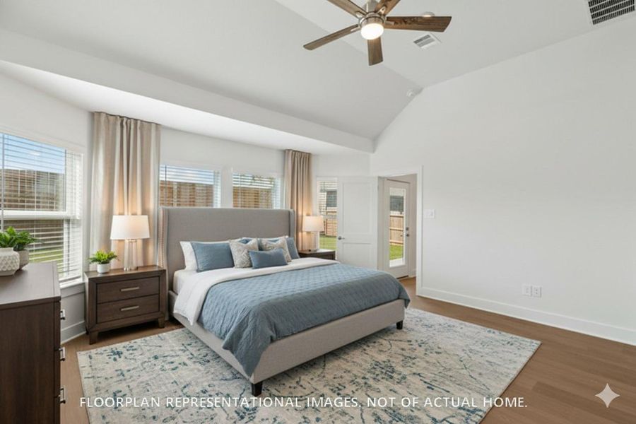 Furnished interior view inside a new home in Miller's Pond, Rosenberg (Image 14).