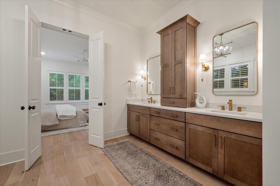 Furnished interior view inside a new home in , Mount Pleasant (Image 51).