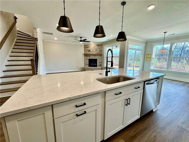 Furnished interior view inside a new home in Marble Tree, Ball Ground (Image 6).