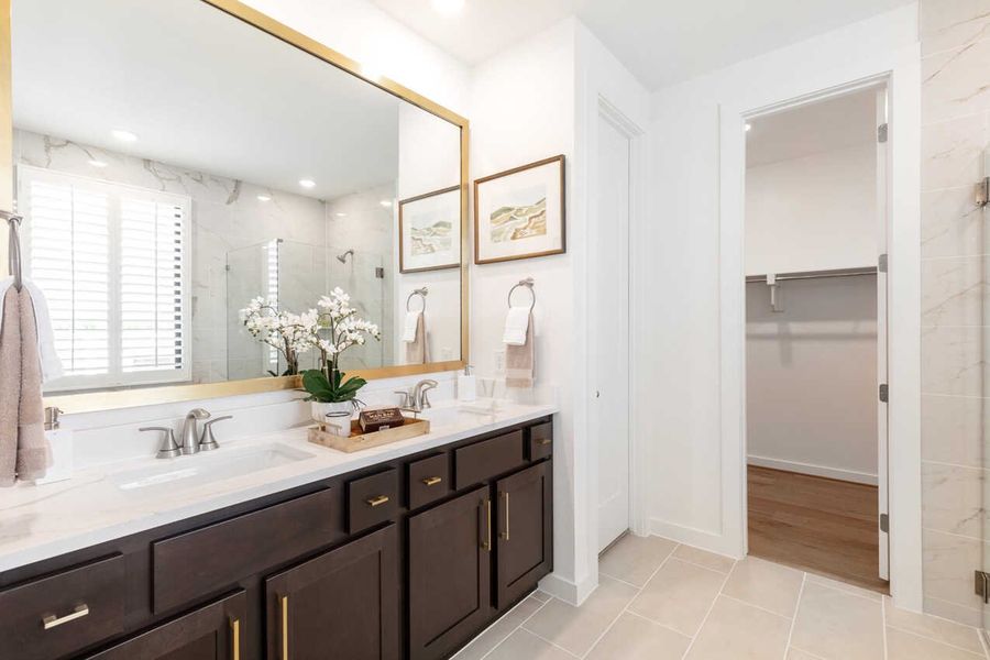 Representative Primary Bathroom - some options shown