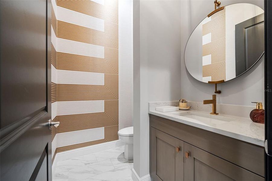 Furnished interior view inside a new home in , Sarasota (Image 8).