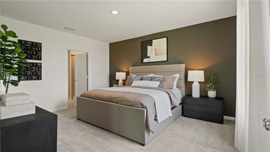 Furnished interior view inside a new home in Wynnstone, Davenport (Image 15). Furnished interior view inside a new home in Wynnstone, Davenport (Image 15).