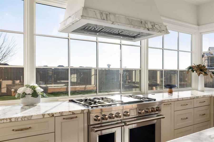 Furnished interior view inside a new home in , Frisco (Image 19).