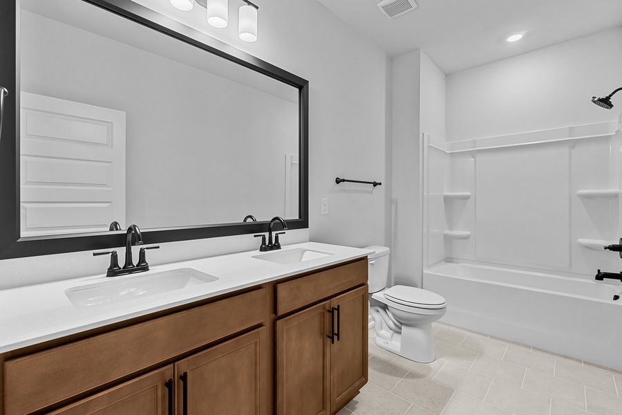 Furnished interior view inside a new home in Fieldstone, Lexington (Image 11).
