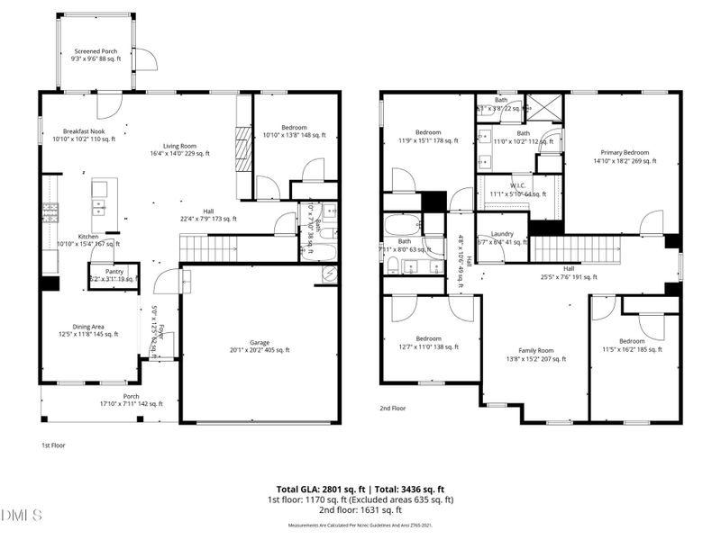 Floor plan - 3836 Mason Bluff Dr