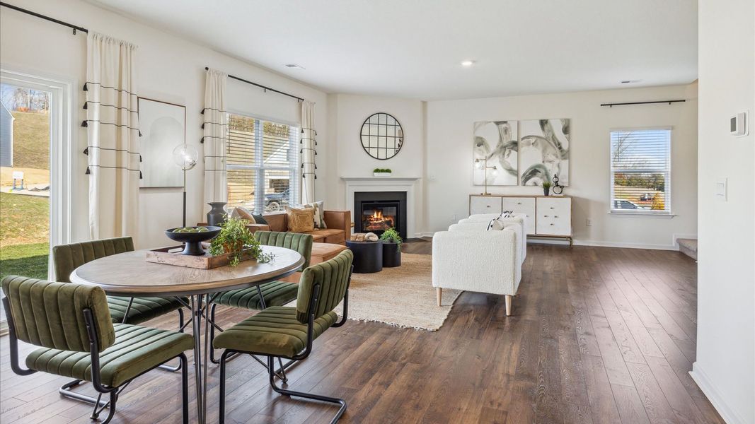 Furnished interior view inside a new home in Best Farms, Maryville (Image 7).