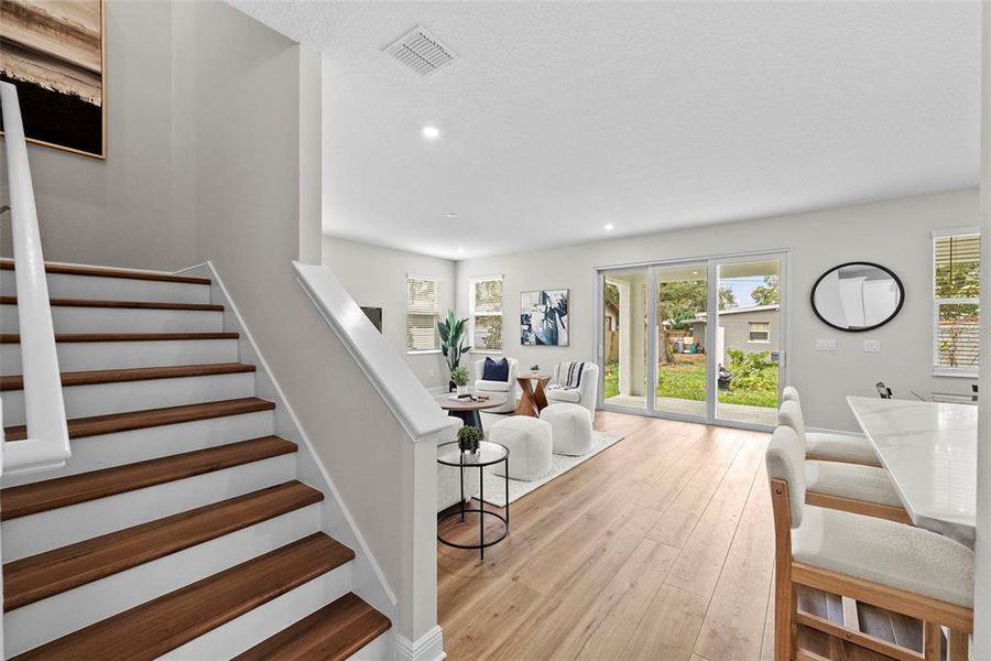 Furnished interior view inside a new home in , St. Petersburg (Image 16).