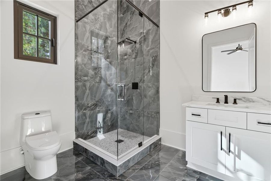 Furnished interior view inside a new home in , Alpharetta (Image 50).