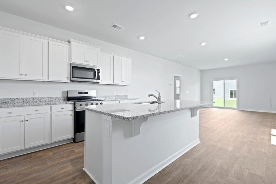 Furnished interior view inside a new home in Pine Hills at Cane Bay, Summerville (Image 2).