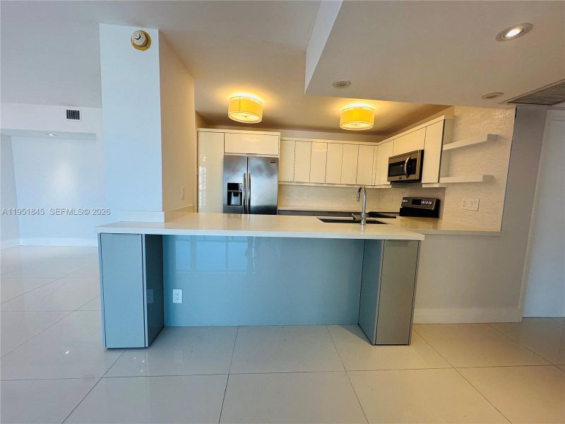 Furnished interior view inside a new home in , Sunny Isles Beach (Image 6).