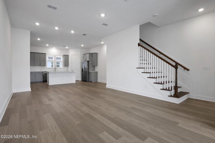 Spacious, unfurnished interior of a new home in North Beach Townhomes, Jacksonville Beach (Image 25).