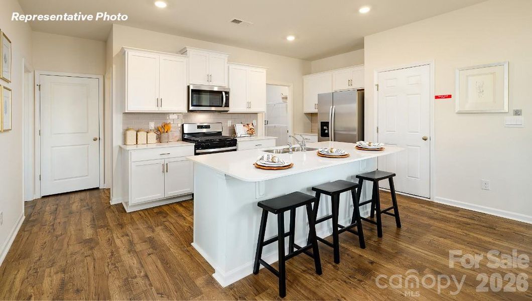 Furnished interior view inside a new home in Stanton, Richburg (Image 24).