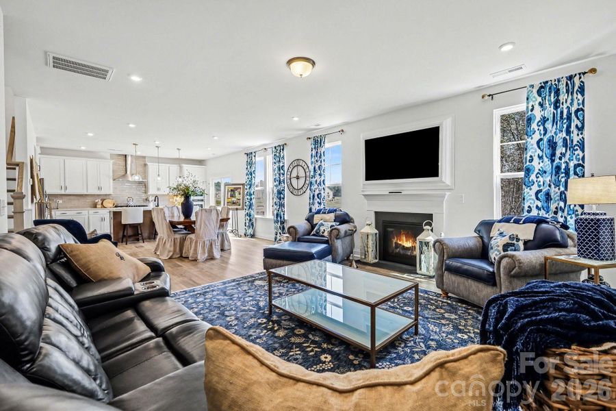 Furnished interior view inside a new home in Lakeside Glen, York (Image 16).