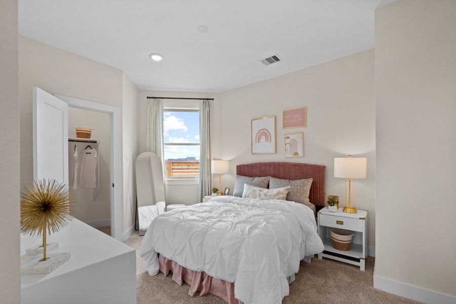 Furnished interior view inside a new home in Elyson, Katy (Image 10). Furnished interior view inside a new home in Elyson, Katy (Image 10).