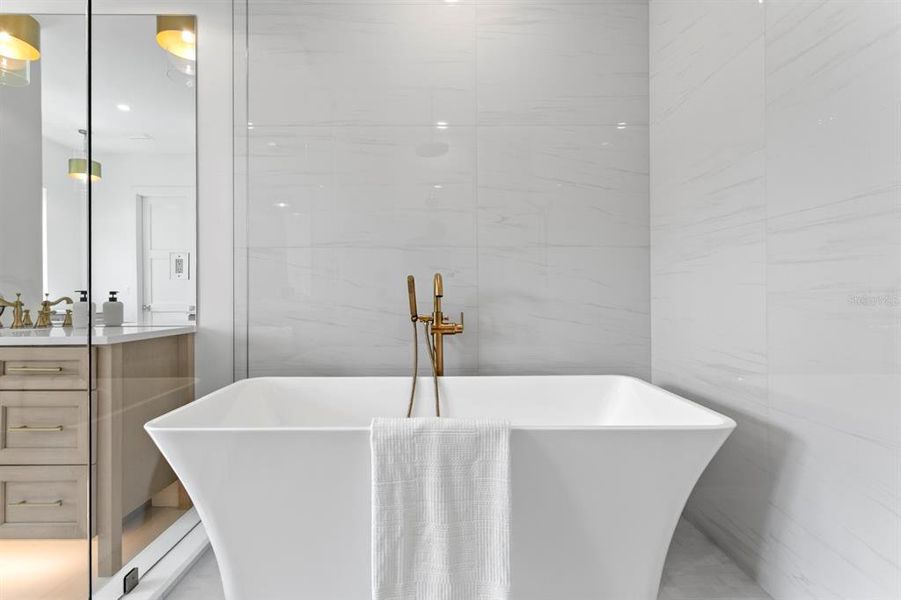 Furnished interior view inside a new home in , Tampa (Image 9). Furnished interior view inside a new home in , Tampa (Image 9).